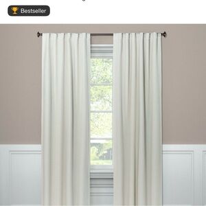 Blackout Aruba window curtain by Threshold size 84” in sour cream